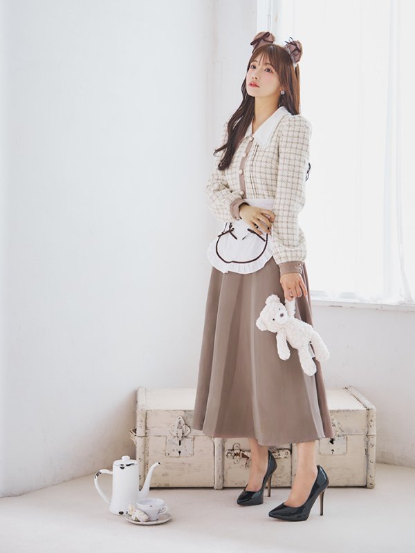 画像15: 【SALE!!】【即日発送！】【ハロウィン】ベアメイドワンピース 【コスプレ4点セット】 【S-XLサイズ/1カラー】[HC03]