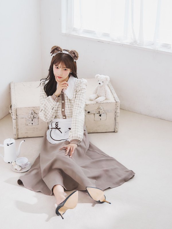 画像7: 【SALE!!】【即日発送！】【ハロウィン】ベアメイドワンピース 【コスプレ4点セット】 【S-XLサイズ/1カラー】[HC03]