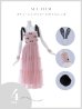 画像25: 【即日発送！】【ハロウィン】バニーリボンチュールワンピース 【コスプレ4点セット】 【S-Lサイズ/1カラー】[YMT]