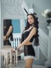 画像11: 【即日発送！】【ハロウィン】 総レースバニーフリルセットアップ【コスプレ7点セット】【XS-Lサイズ/3カラー】[YMT]