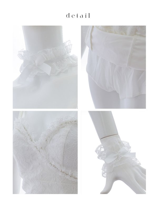 画像15: 【SALE!!】【即日発送！】【ハロウィン】 総レースバニーミニマーメイドワンピ【コスプレ6点セット】【XS-Lサイズ/3カラー】[OF04]