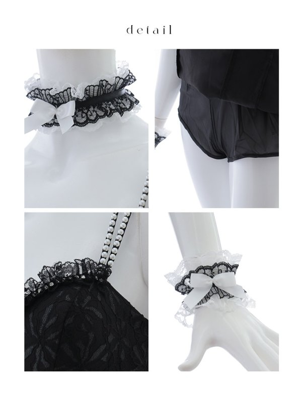 画像23: 【SALE!!】【即日発送！】【ハロウィン】 総レースバニーミニマーメイドワンピ【コスプレ6点セット】【XS-Lサイズ/3カラー】[OF04]