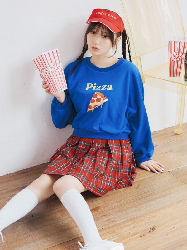 画像14: 【SALE!!】【即日発送！】【ハロウィン】ピザガールセットアップ 【コスプレ4点セット】 【S-XLサイズ/1カラー】[HC03]