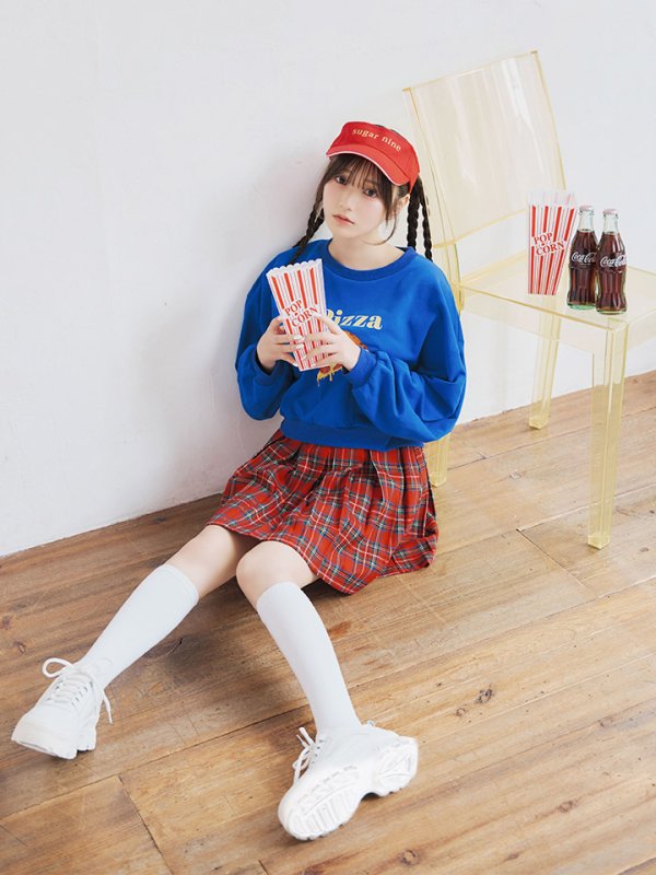 画像3: 【SALE!!】【即日発送！】【ハロウィン】ピザガールセットアップ 【コスプレ4点セット】 【S-XLサイズ/1カラー】[HC03]