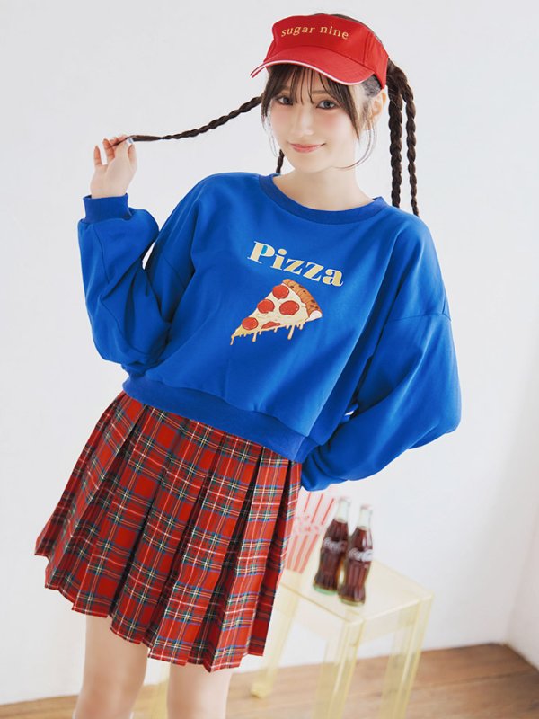 画像6: 【SALE!!】【即日発送！】【ハロウィン】ピザガールセットアップ 【コスプレ4点セット】 【S-XLサイズ/1カラー】[HC03]