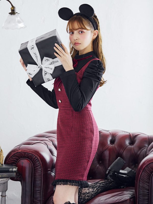 画像13: 【SALE!!】【即日発送！】【ハロウィン】マウスミニワンピ 【コスプレ3点セット】【S-XLサイズ/1カラー】[OF01]