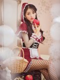 【ハロウィン】赤ずきんキャミワンピ 【コスプレ4点セット】【XS-Lサイズ/1カラー】[YMT]