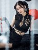 画像1: 【ハロウィン】ドラゴンプリントチャイナセットアップ 【コスプレ5点セット】【XS-Lサイズ/1カラー】【予約商品/5月中旬発送予定】(SE01YN)[YMT] (1)