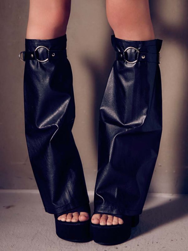 画像18: 【即日発送】【送料無料！】【ハロウィン】【うづきふうかコラボ】 レザーデビルセットアップ 【コスプレ6点セット】[HC03]