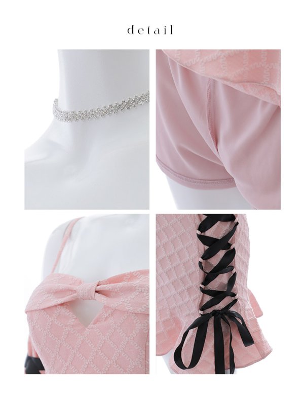 画像41: 【SALE!!】【即日発送！】【ハロウィン】アームカバー付きリボンセットアップ 【コスプレ7点セット】【S-Mサイズ/2カラー】[HC03]