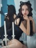 画像6: 【ハロウィン】ドットレースベビードールワンピース 【コスプレ3点セット】【XS-Lサイズ/1カラー】[YMT]