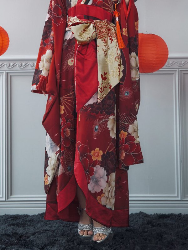 画像21: 【即日発送！】【ハロウィン】花魁ショートインロングワンピース 【コスプレ】【S-XLサイズ/2カラー】[OF01]