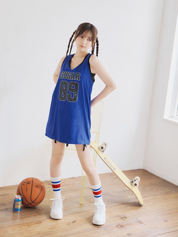 画像16: 【SALE!!】【即日発送！】【ハロウィン】バスケガール 【コスプレ3点セット】 【FREEサイズ/2カラー】[HC03]