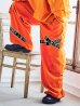 画像13: 【即日発送！】【ハロウィン】 オレンジ囚人トレーナーセット 【コスプレ2点セット】【XXLサイズ/1カラー】(HC206-SV)[YMT]