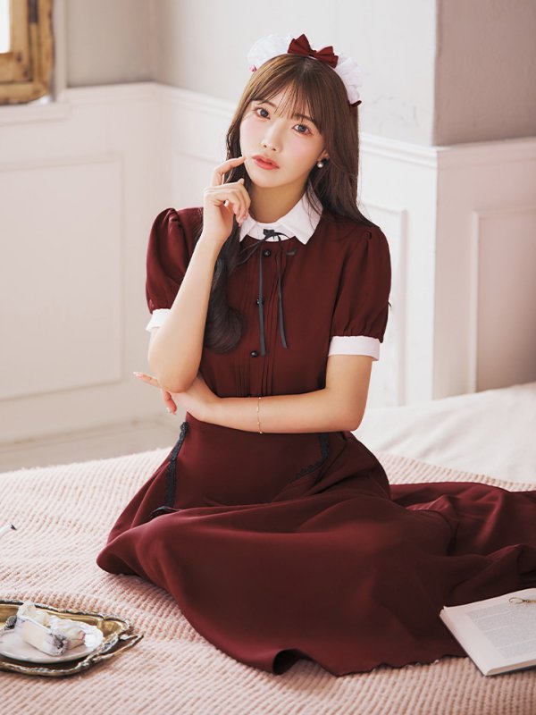 画像10: 【SALE!!】【ハロウィン】クラシカル洋館メイド 【コスプレ3点セット】 【S-XLサイズ/1カラー】[OF01]