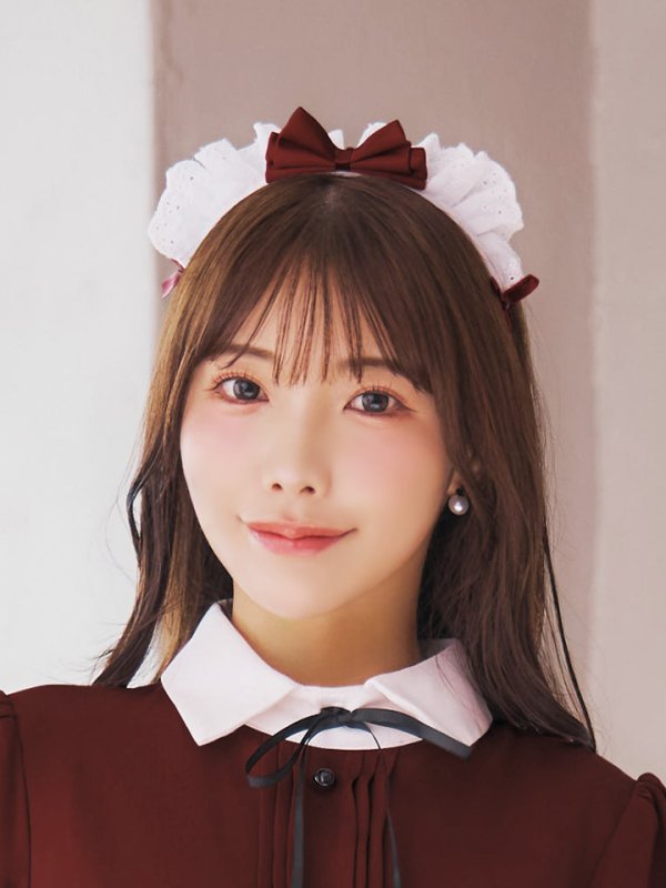 画像17: 【SALE!!】【ハロウィン】クラシカル洋館メイド 【コスプレ3点セット】 【S-XLサイズ/1カラー】[OF01]