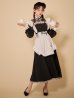 画像11: 【即日発送】【ハロウィン】クラシックメイドロングワンピース【コスプレ3点セット】【S-XLサイズ/1カラー】[OF03]