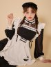 画像16: 【即日発送】【ハロウィン】クラシックメイドロングワンピース【コスプレ3点セット】【S-XLサイズ/1カラー】[OF03]