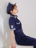 画像16: 【ノベルティ対象】【即日発送！】【ハロウィン】ポリスタイトロング 【コスプレ5点セット】 【S-Lサイズ/1カラー】[OF01-B]