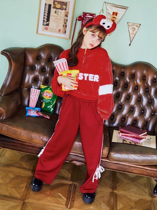 画像13: 【SALE!!】【即日発送！】【ハロウィン】モンスターハーフジップセット 【コスプレ3点セット】 【S-XLサイズ/1カラー】[OF01]