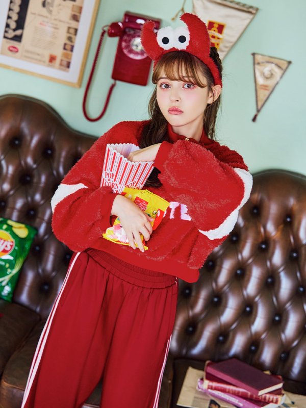 画像17: 【SALE!!】【即日発送！】【ハロウィン】モンスターハーフジップセット 【コスプレ3点セット】 【S-XLサイズ/1カラー】[OF01]