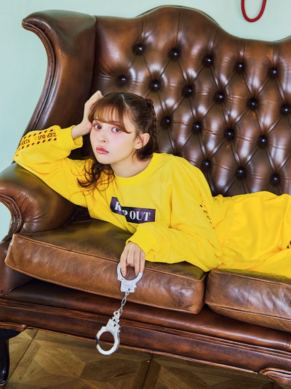 画像10: 【SALE!!】【即日発送！】【ハロウィン】KEEPOUT長袖Tシャツセット 【コスプレ3点セット】【S-XLサイズ/1カラー】[OF01]