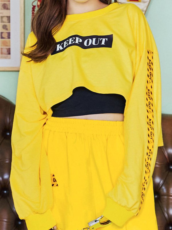 画像19: 【SALE!!】【即日発送！】【ハロウィン】KEEPOUT長袖Tシャツセット 【コスプレ3点セット】【S-XLサイズ/1カラー】[OF01]