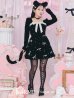 画像2: 【即日発送！】【ハロウィン】キャットリボンバルーンワンピース 【コスプレ4点セット】 【S-Lサイズ/1カラー】[YMT] (2)