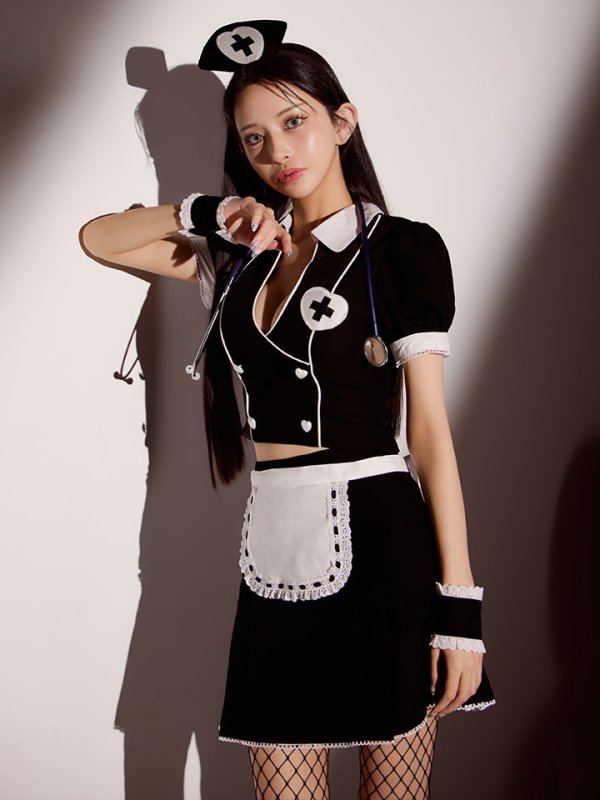 モデル：まおちゃる　身長：158cm　着用サイズ：Sサイズ