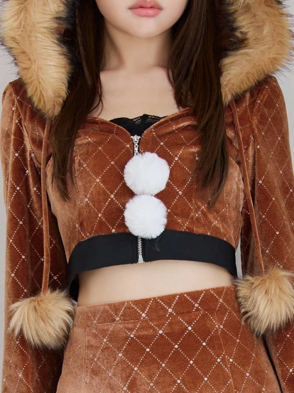 モデル:ちぃぽぽ 身長158cm 着用サイズ:Sサイズ