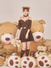 画像9: 【即日発送】【ハロウィン】オフショルプリーツ くまセットアップコスプレ【コスプレ5点セット】【XS-Lサイズ/1カラー】[OF04]