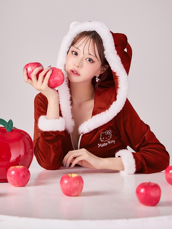 画像15: 【即日発送】【サンリオ】ハローキティ3wayセットアップルームウェア【4点セット】【S-L/1カラー】[OF03]