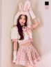 画像2: 【即日発送】ドーリーバニーアイドルセーラー【マリームーン】【ハロウィンコスプレ7点セット】【フリーサイズ/2カラー】[OF04] (2)