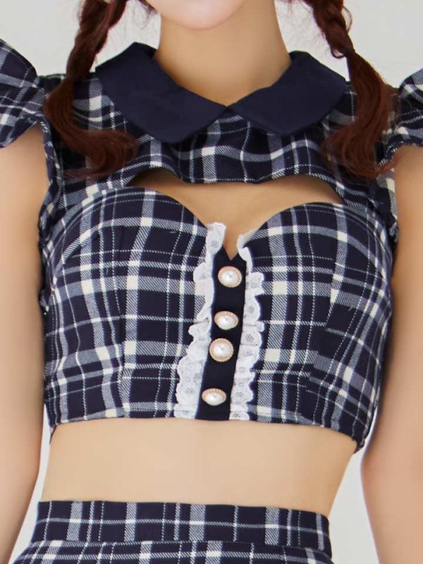 モデル:まりん 身長:164cm 着用サイズ:Sサイズ