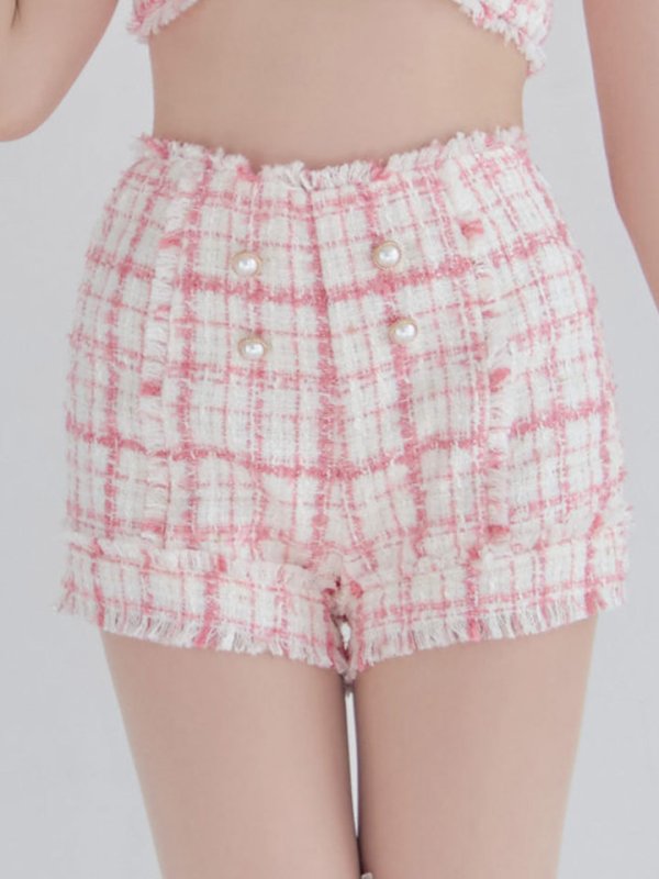 画像22: 【SALE!!】【即日発送】【ハロウィン】ツイードバニーリボンセットアップ（パンツ）【コスプレ6点セット】 【XS-Mサイズ/2カラー】[HC03]