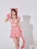 画像9: SALE!【即日発送】【ハロウィン】ツイードキャットセットアップ 【コスプレ6点セット】 【XS-Mサイズ/4カラー】[OF01]