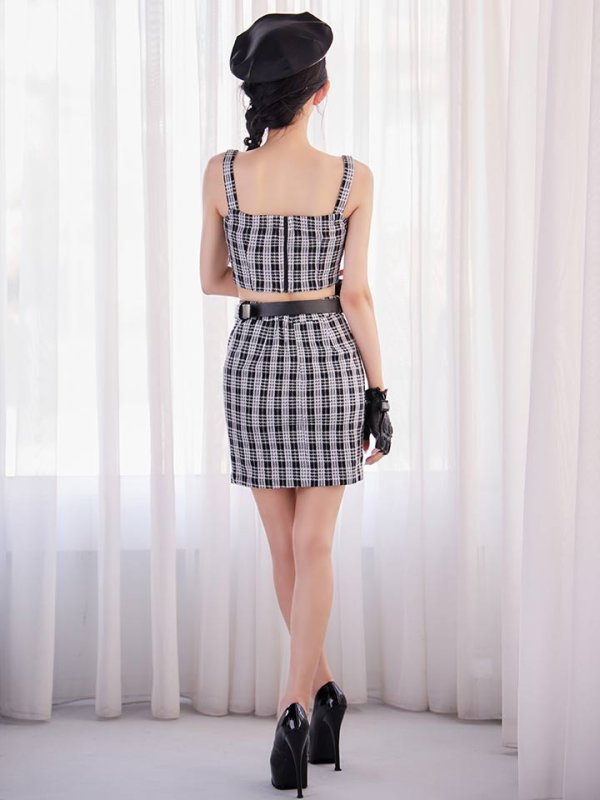 画像14: 【SALE!!】【即日発送】【ハロウィン】ツイードポリスセットアップ 【コスプレ5点セット】【XS-Mサイズ】(HC206-SV)[HC03-Bg]