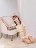 画像8: 【即日発送】【ハロウィン】【LARME/ラルム掲載】ツイードくまセットアップ/ベア 【コスプレ6点セット】 【XS-Mサイズ/1カラー】[OF01]