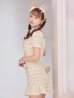 画像9: 【即日発送】【ハロウィン】【LARME/ラルム掲載】ツイードくまセットアップ/ベア 【コスプレ6点セット】 【XS-Mサイズ/1カラー】[OF01]