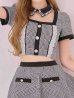 画像13: 【即日発送】【ハロウィン】 グレンチェックセットアップバニー 【コスプレ6点セット】【XS-Mサイズ/1カラー】[OF01]