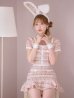 画像3: 【即日発送】【ハロウィン】 ツイードセットアップバニー【コスプレ6点セット】【XS-Mサイズ/1カラー】[OF01]