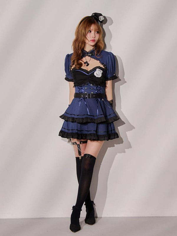 画像26: 【即日発送】ゴシックチャームポリス【コスプレ10点セット】【Malymoon/マリームーン】【フリーサイズ/2カラー】[HC03]