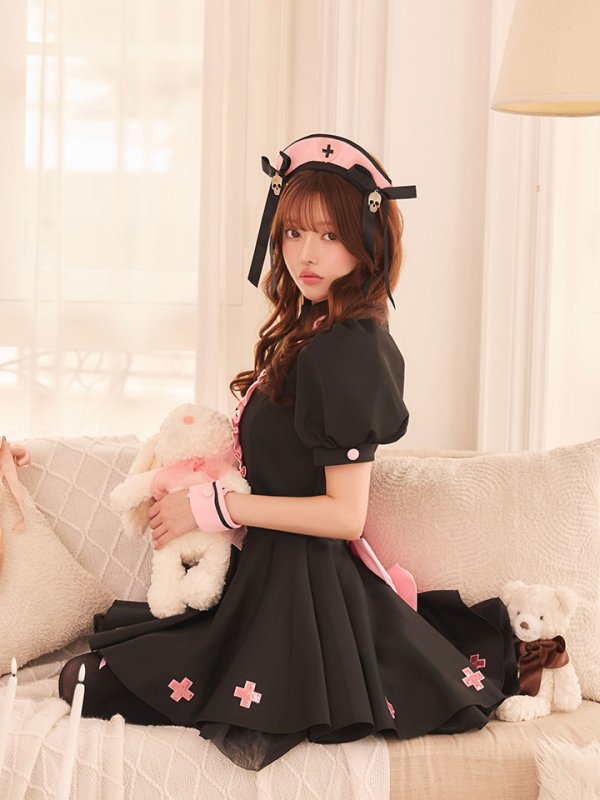 モデル：羽澄まり　身長：158cm　着用サイズ：Sサイズ