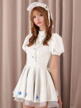 【即日発送】【ハロウィン】ラブティントスカルナース【コスプレ5点セット】【Malymoon/マリームーン】【フリーサイズ/1カラー】[OF04]