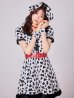 画像8: 【即日発送！】【ハロウィン】ダルメシアンミニフレアワンピース 【コスプレ5点セット】 【S-XLサイズ/1カラー】[OF01]