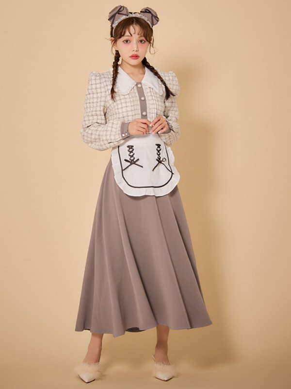 画像10: 【SALE!!】【即日発送！】【ハロウィン】ベアメイドワンピース 【コスプレ4点セット】 【S-XLサイズ/1カラー】[HC03]