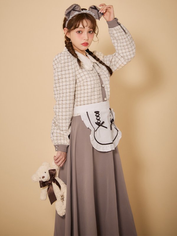 画像3: 【SALE!!】【即日発送！】【ハロウィン】ベアメイドワンピース 【コスプレ4点セット】 【S-XLサイズ/1カラー】[HC03]