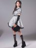 画像3: 【ハロウィン】アームウォーマー付きフレアスカートチャイナ 【コスプレ5点セット】 【S-XLサイズ/4カラー】[OF04]