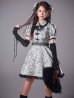 画像8: 【ハロウィン】アームウォーマー付きフレアスカートチャイナ 【コスプレ5点セット】 【S-XLサイズ/4カラー】[OF04]
