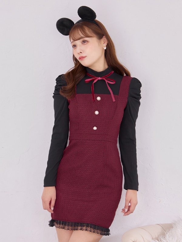 画像15: 【SALE!!】【即日発送！】【ハロウィン】マウスミニワンピ 【コスプレ3点セット】【S-XLサイズ/1カラー】[HC03]